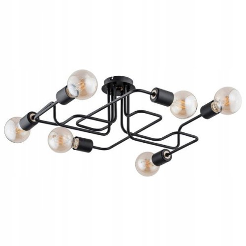 Люстра стельова лофт ALFA Hook 24746 