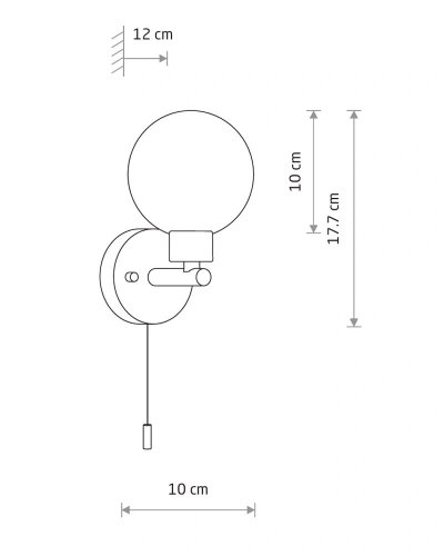 8052 Бра Nowodvorski SIMI CN