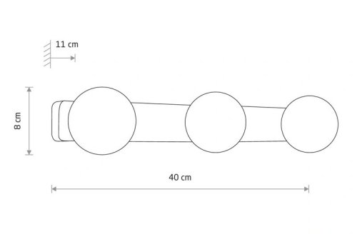 6951 Світильник Nowodvorski BRAZOS III CN