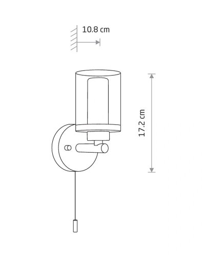 8051 Бра Nowodvorski VISTA CN