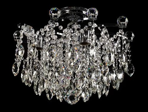 Люстра кришталева стельова Sirius ST 63476/5Н CR