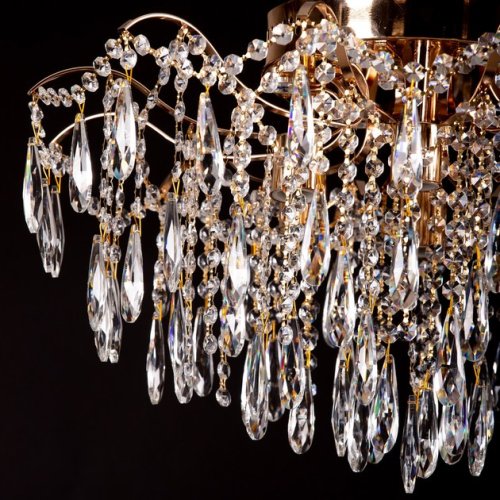 Люстра кришталева стельова Sirius ST 7261/6+6Н GD