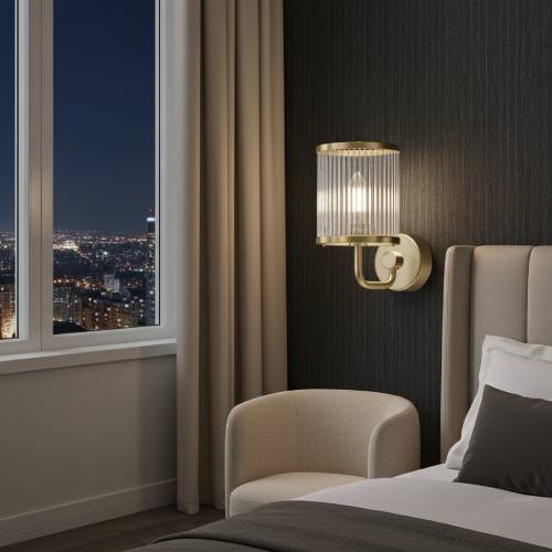 Светильник настенный(бра) Zuma Line W0528-01F-V6AC SERGIO