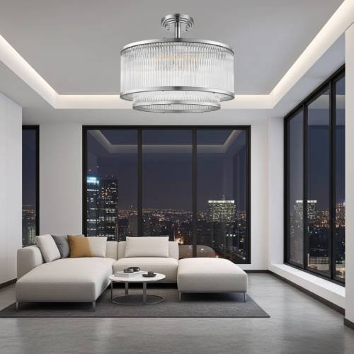 Люстра Zuma Line C0528-05H-F4AC SERGIO