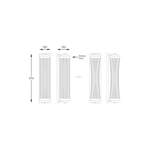 Светильник настенный(бра) Zuma Line SERGIO W0528-02M-B5AC