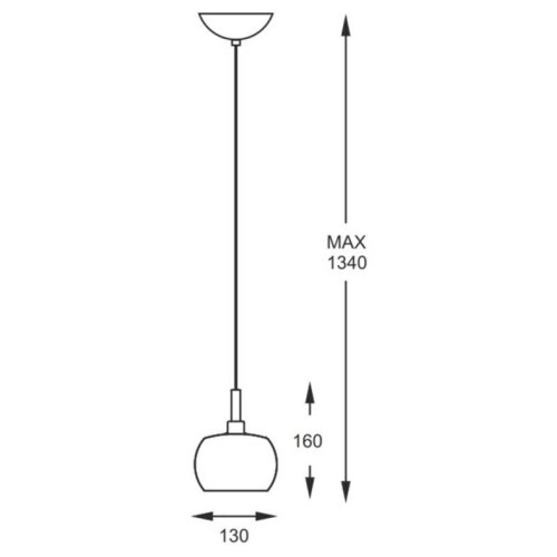 Люстра подвес Zuma Line CRYSTAL P0076-01A-F4FZ