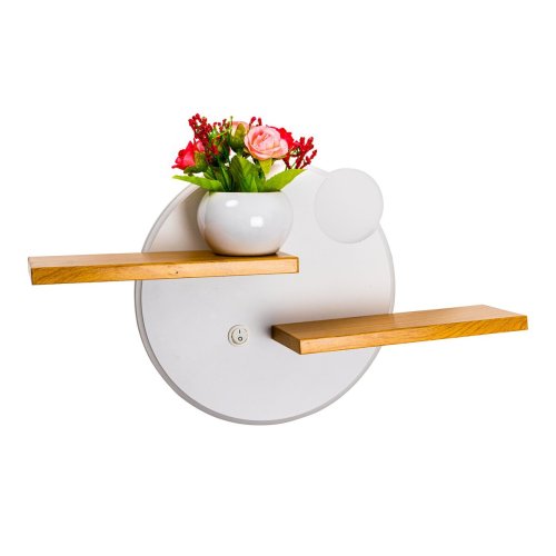 Світильник настінний (бра) Sirius S9298R/1W WT 11W LED
