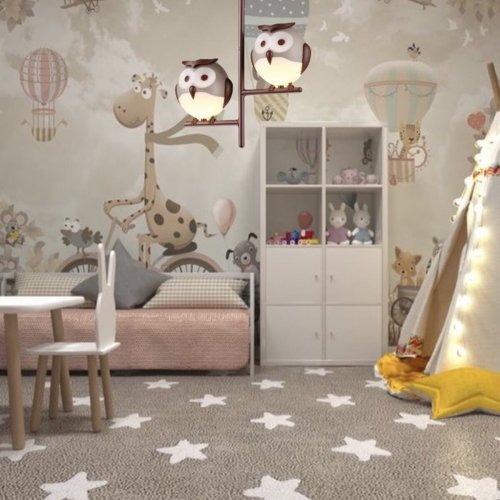 Люстра в дитячу кімнату SIRIUS 02061/2HB 