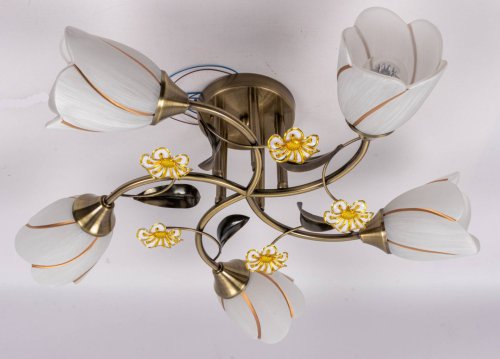 Люстра флористика Sirius S8051/5H 