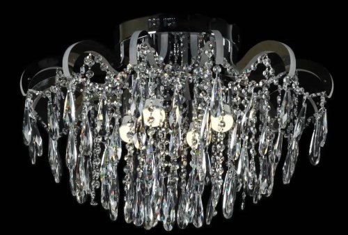 Люстра хрустальная потолочная Sirius ST 5261/3+8Н CR LED с пультом