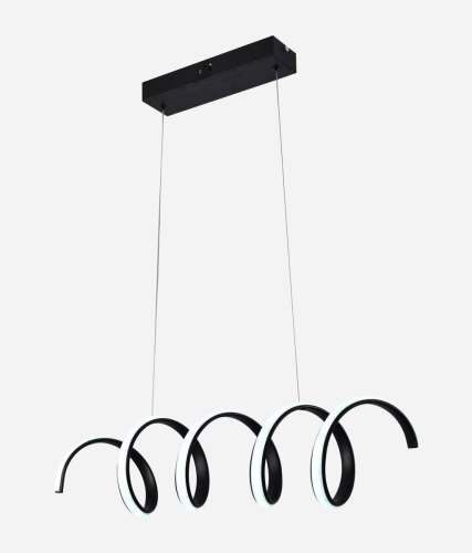 Люстра світлодіодна Sirius S5503 BK 52W LED з пультом