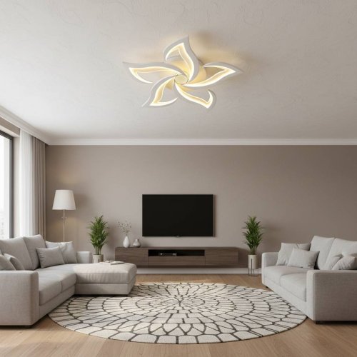 Люстра світлодіодна Sirius S3721 WT 56W LED Phone APP+Bluetooth+RGB