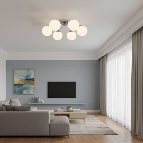 Люстра стельова Sirius S6150/6Н