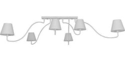 6546 Люстра Nowodvorski SWIVEL WHITE VI plafon PL