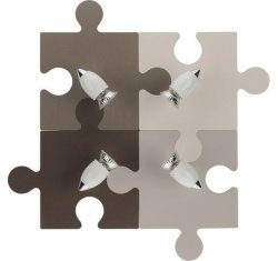 6382 Світильник Nowodvorski PUZZLE IV BROWN PL