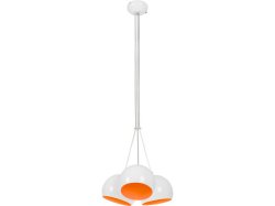 Люстра подвес Nowodvorski Ball white-Orange fluo 6581