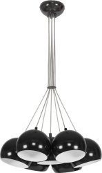 6585 Світильник підвіс Nowodvorski BALL BLACK-WHITE VII zwis PL
