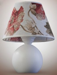 Настольная лампа с абажуром 00281/6