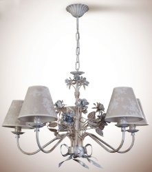 Люстра класична з абажурами 5046/4