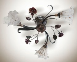 Люстра потолочная флористика 33651/1