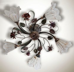 Люстра стельова флористика 55651/1