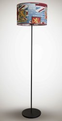 Торшер с абажуром  03201/13