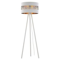 Торшер современный с абажуром TK Lighting Tago White 5055