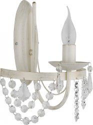 Светильник настенный (бра) классический ALFA Ksenia White 21070