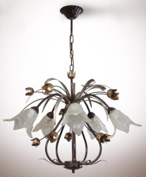 Люстра флористика N&B Light Тюльпано 4750/3