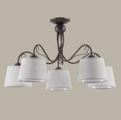 Люстра припотолочная JUPITER Kamelia 1366-KM5 PV