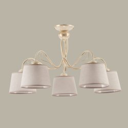 Люстра припотолочная JUPITER Kamelia 1358-KM5 PE