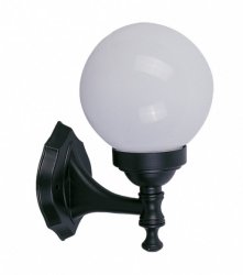 Светильник садово-парковый DELUX PALACE D01 60W E27 черн.