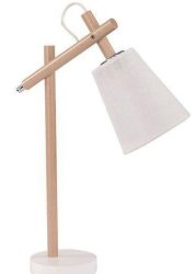 Настільна лампа з абажуром TK Lighting Vaio white 667