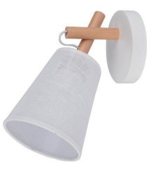 Світильник настінний(бра) з абажуром TK Lighting Vaio white 818