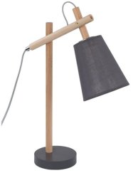 Настільна лампа TK Lighting Vaio Grey 668