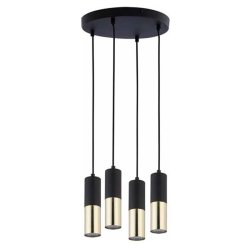 Люстра подвес TK Lighting Elit Black 4364