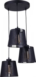 Люстра подвес TK Lighting Carmen Black 1550
