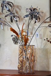 Ваза стеклянная N&B Light Венето 190