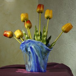 Ваза скляна N&B Light 199