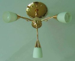 Люстра припотолочная 62909CG/3H WT