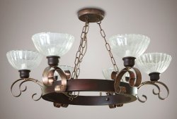 Люстра кантри N&B Light Везувий 7206