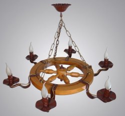 Люстра кантри свечи 165/3