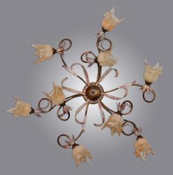Люстра припотолочная флористика 945/2