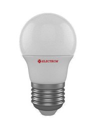 Світлодіодна лід лампа(LED) ELECTRUM D45 6W E27 2700 PA LB-9 