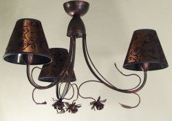 Люстра з абажурами 3359/3