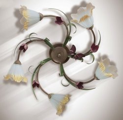 Люстра флористика 574/4 