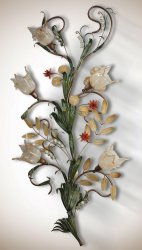 Настінний торшер флористика 5452/4 