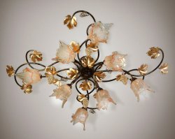 Люстра флористика N&B Light Совіньон 12508 