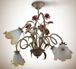 Люстра флористика 404/2