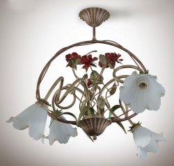 Люстра флористика 404/3
